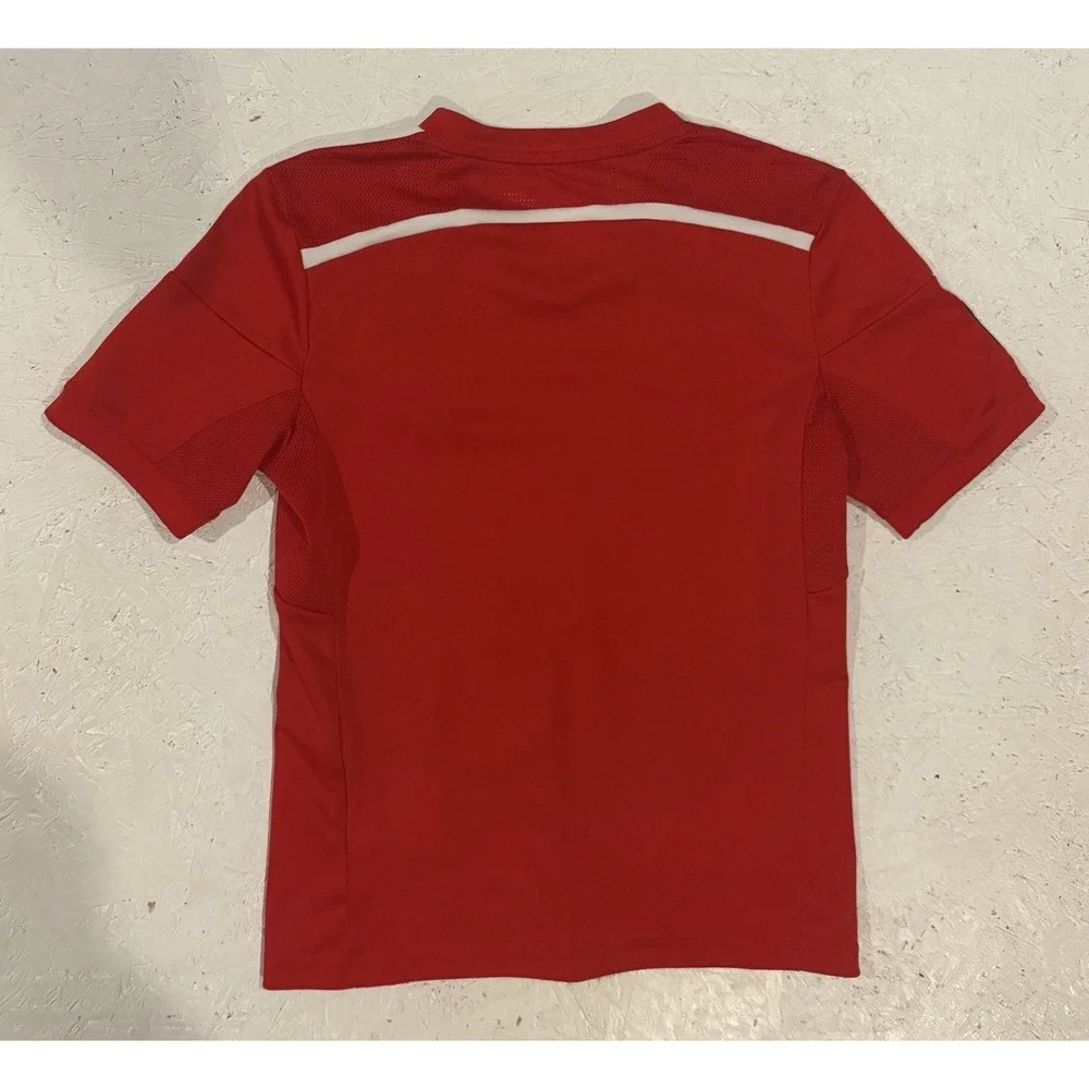Adidas FC Dallas Soccer Jersey Youth Boys M 2014/15 Red MLS Football Kids
